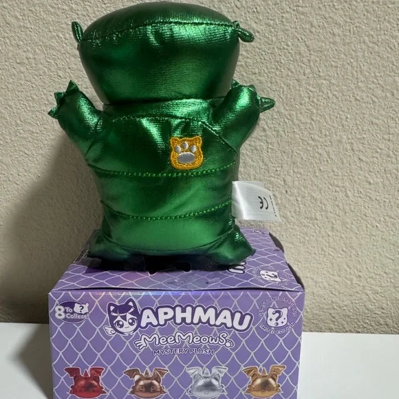 Aphmau Meemeow Emerald Dragon Cat Plush 6” - New Open Box - Picture 6 of 7